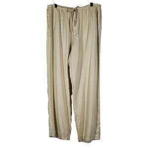 SHAVER LAKE AUTHENTIC CASUALS WOMEN'S BEIGE RELAXED-FIT PANTS SIZE XL STYLE 7753